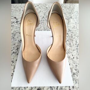 Christian Louboutin Iriza Nude Pumps